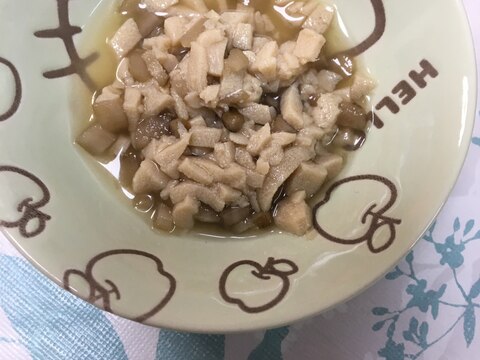 離乳食完了期☆高野豆腐と細ごぼうの煮物(*^^*)